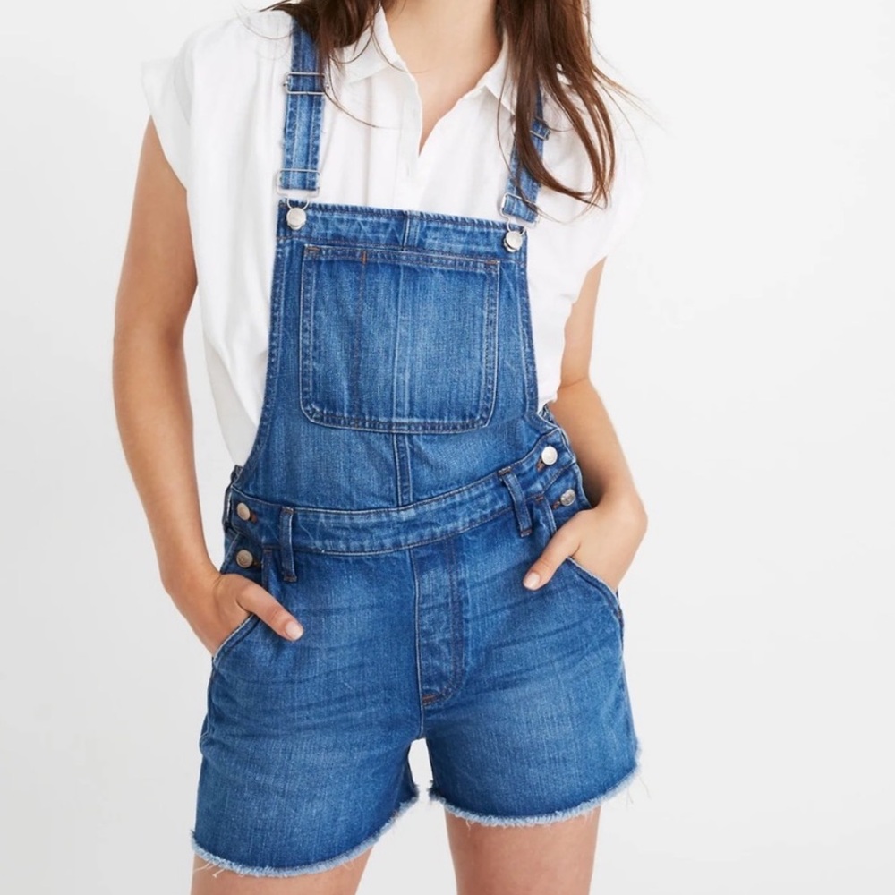 Madewell Adirondack Short Overalls ✧ Size M